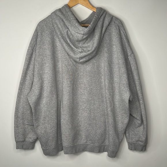 H&M Coca Cola Hoodie Sweatshirt Womens Size XXL Gray Adjustable Hood - Picture 2 of 7